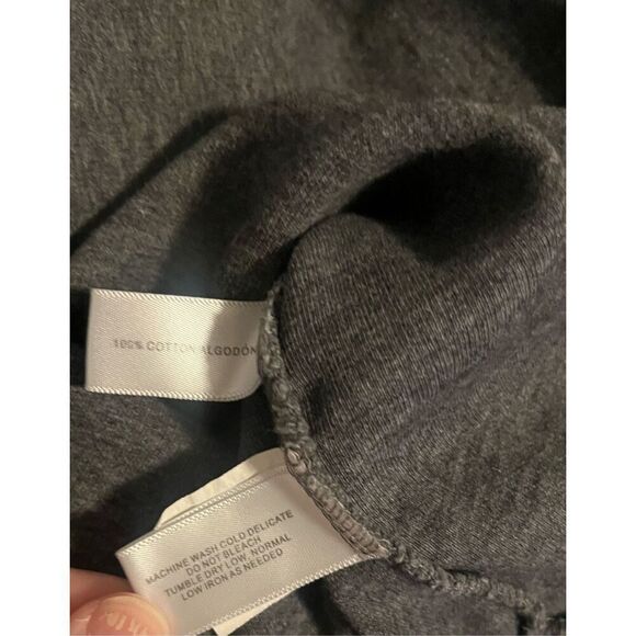 Cutter & Buck Gray V-Neck Cotton Pullover Sweater Men’s Large - Picture 4 of 5